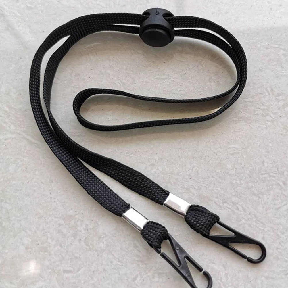 Mask Ear Saver Strap - 12 stuks veiligheidsmaskerhouder, verstelbare lengte, gezichtsmaskerkoord,