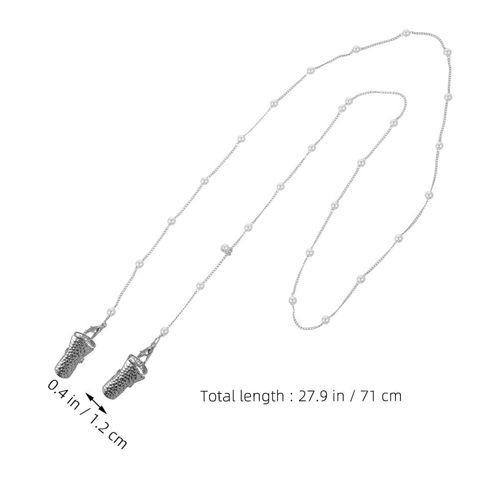 2 stuks kralenbrillenkoord voo - Mask Chain Holder recensie en prijs