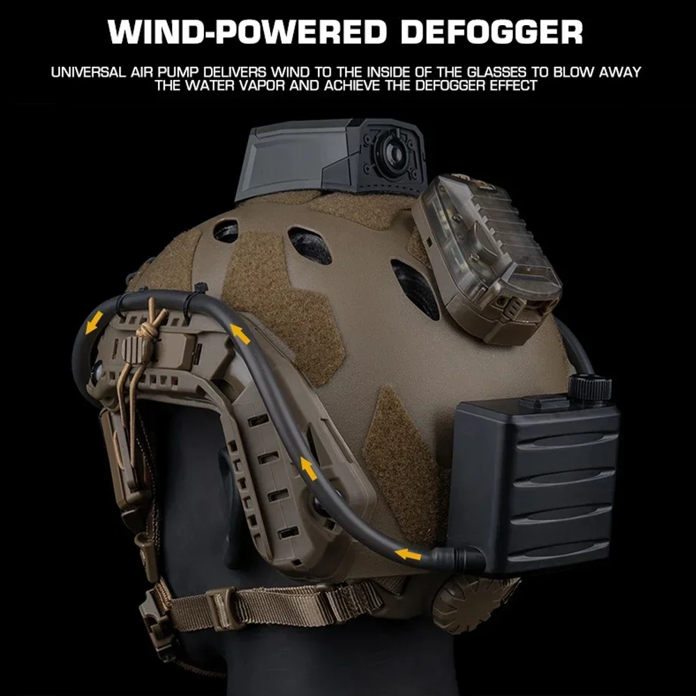Airsoft Bril Defogger Ontwasem - Anti Pollution Mask recensie en prijs